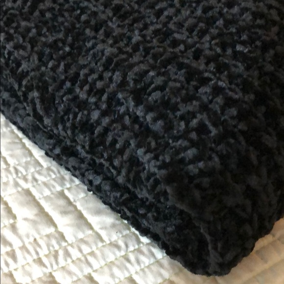 CHENILLE OH SO SOFT  V BACK SWEATER - Picture 7 of 7